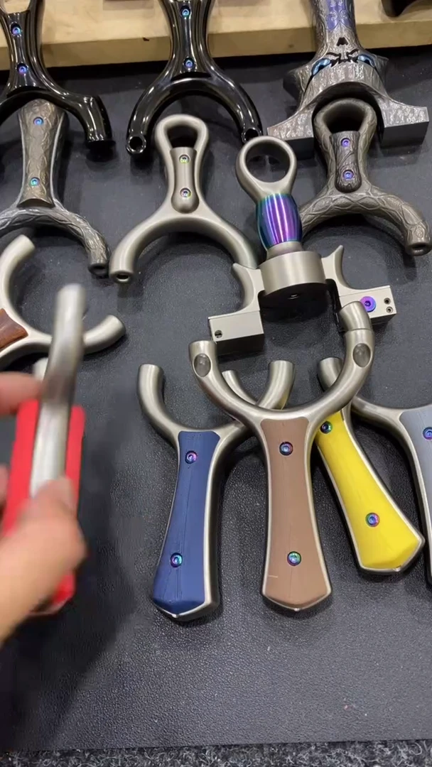 刘*叨毒舌牛角孔道顶卡弹弓