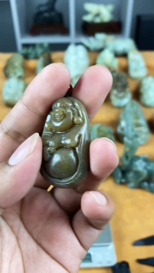 未镶嵌和田玉挂件1