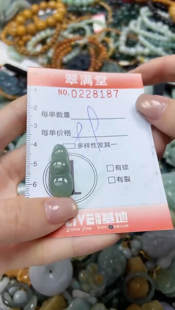 颈饰未镶嵌翡翠闪购0228187