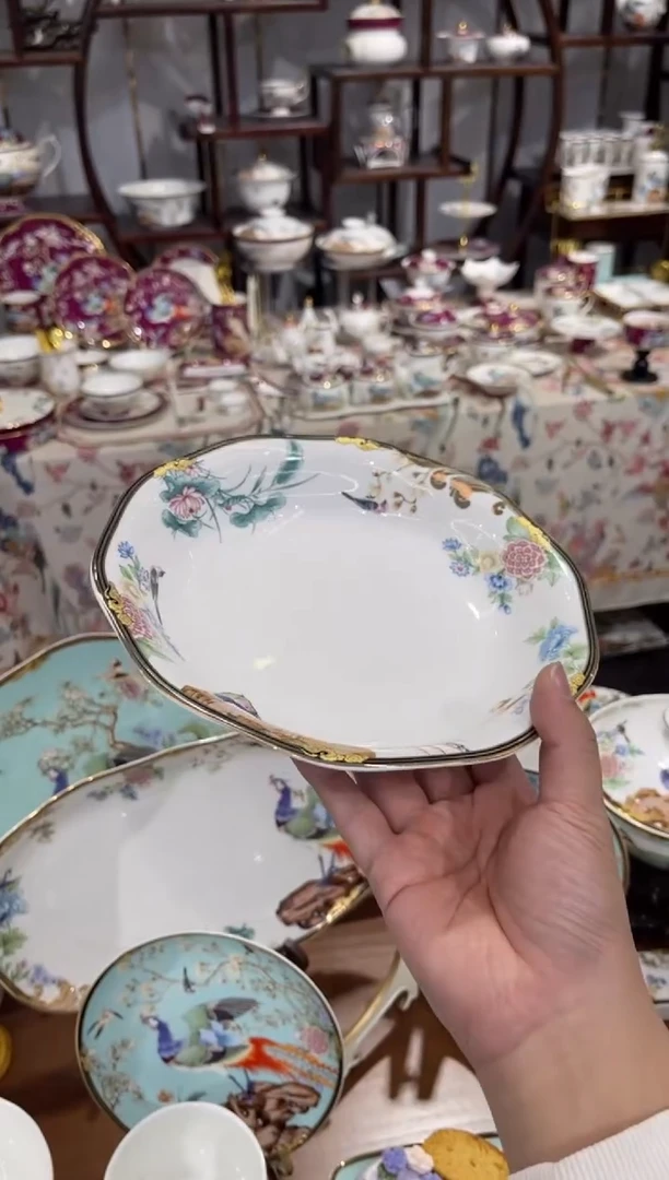 45%以上骨粉骨瓷8英寸深盘