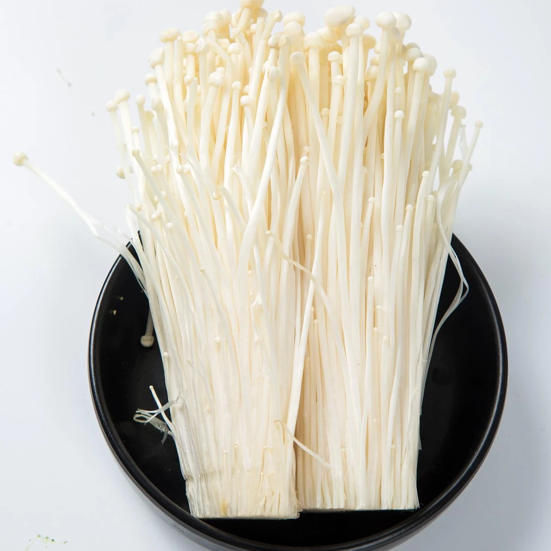 新鲜金针菇一斤一袋本地