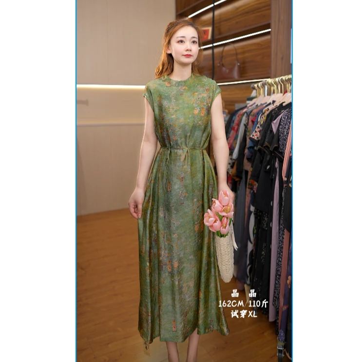 0776-17（绿野仙踪）新款女士连衣裙