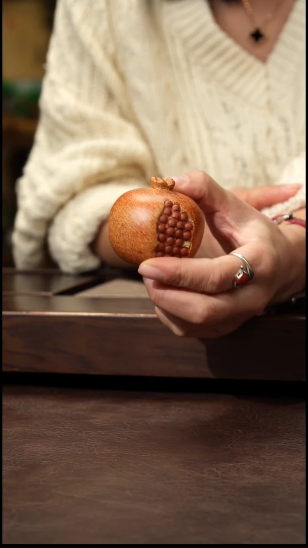 茶壶紫砂黄金段泥石榴