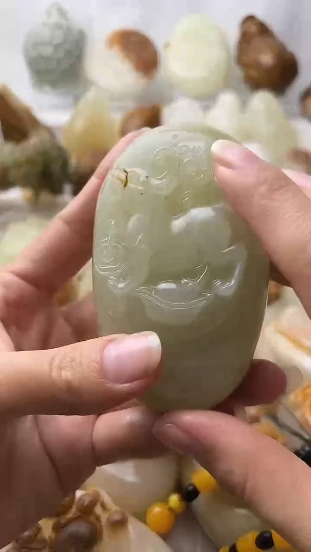 石材古青石棉纹正常不退换狗