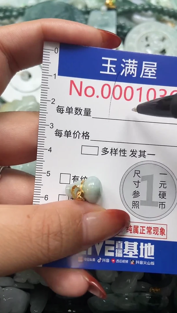 颈饰未镶嵌翡翠1036