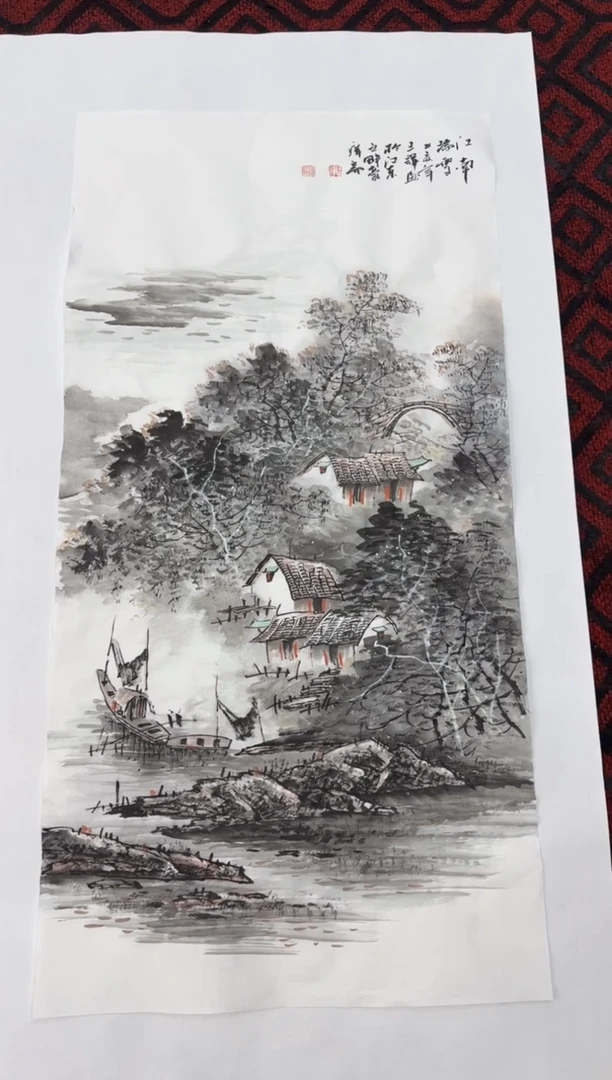 【闪购商品】国画国画绘画山水花鸟