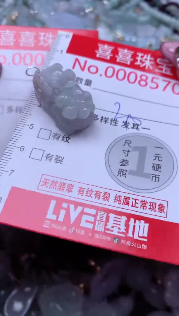 颈饰未镶嵌翡翠8570