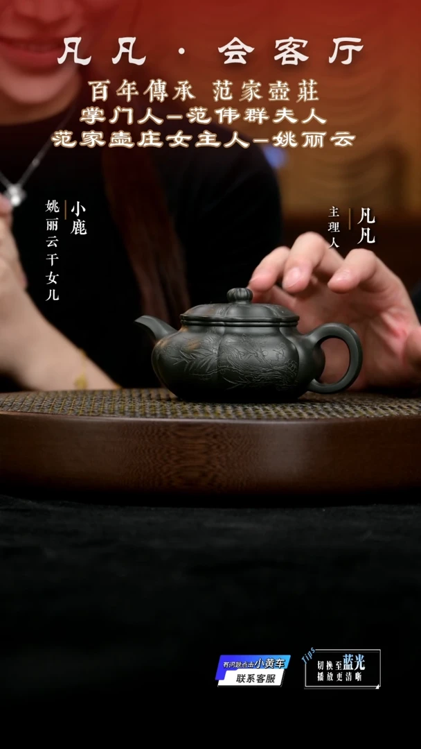 茶壶紫砂凡凡会客厅&姚丽云25 紫砂壶