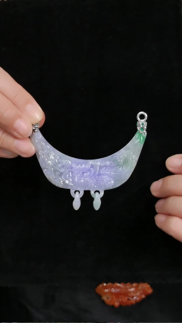 颈饰未镶嵌翡翠国风