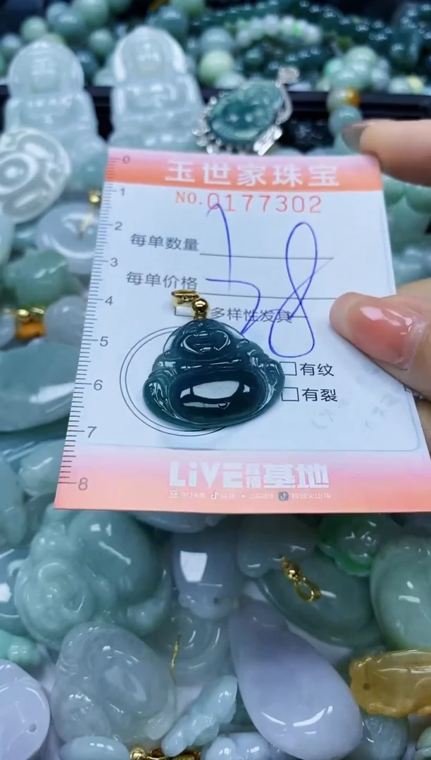 【闪购商品】翡翠颈饰未镶嵌闪购0177302