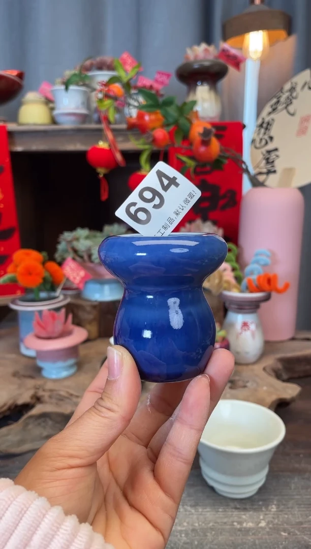 【闪购商品】摆件694知木小芳花盆