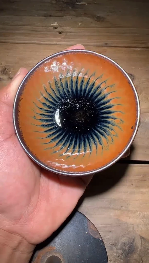 茶盏古法精选柴烧茶器357