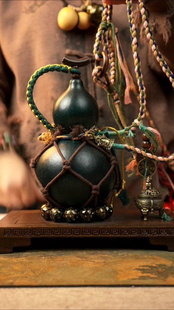 596大漆一物一拍记葫堂出品【不带手串】