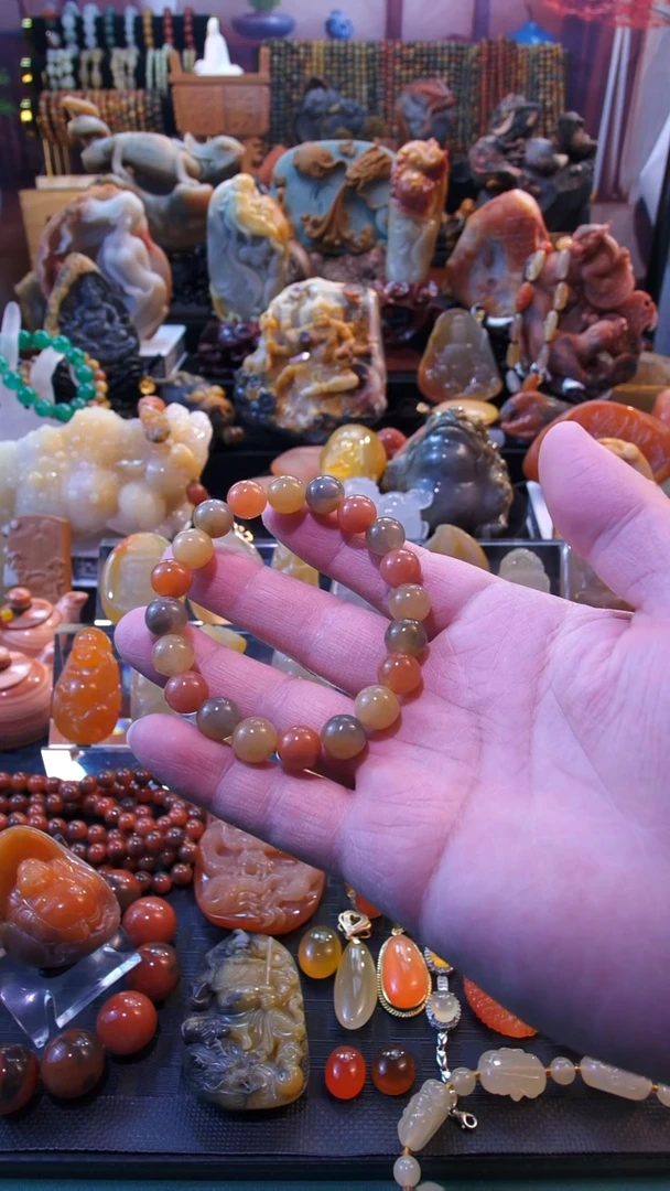 未镶嵌石英岩玉手饰手串卡10