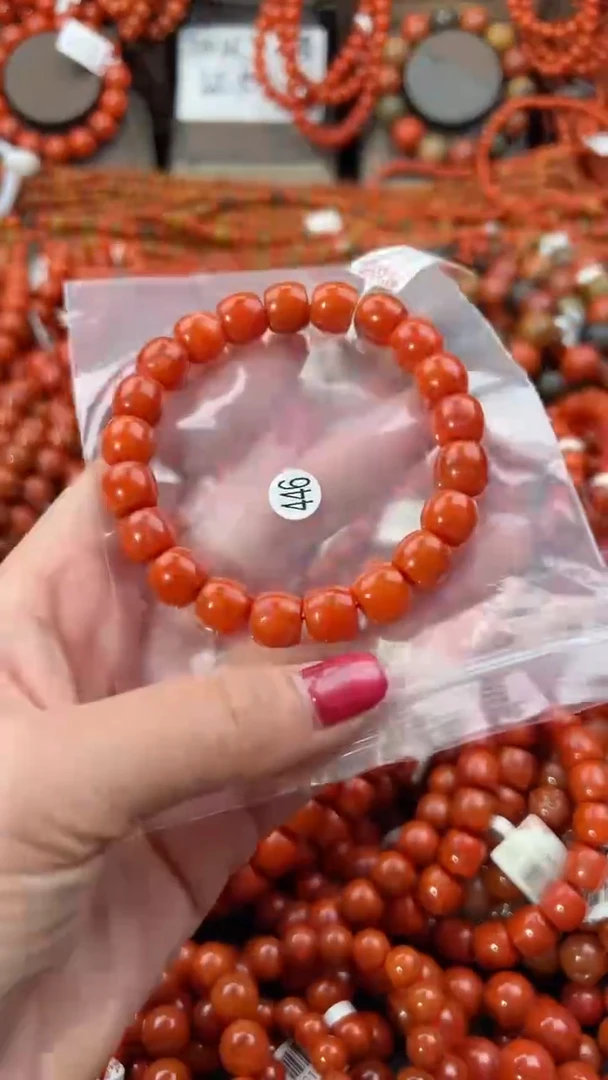 【闪购商品】南红玛瑙手串未镶嵌10