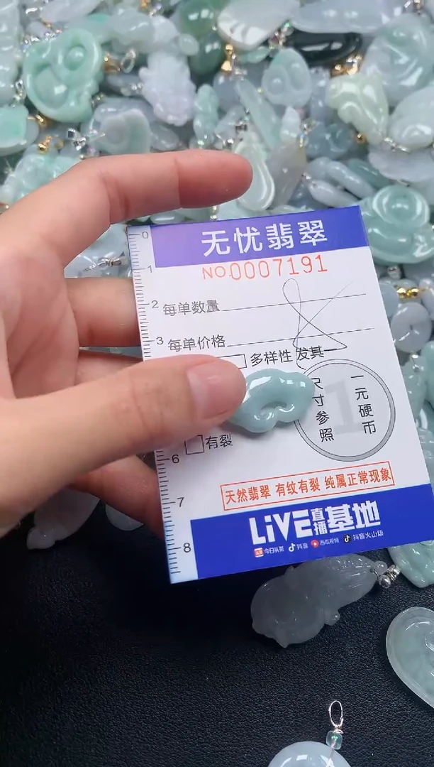 颈饰未镶嵌翡翠7191