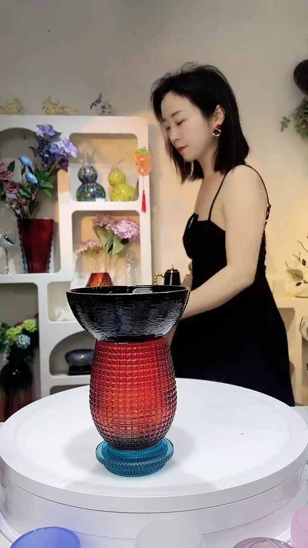 【闪购商品】水晶玻璃XQ艺术天使花瓶