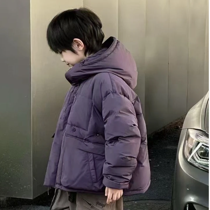 KIKIAND服情侣外套时尚抗寒蓄热冬季保暖秋冬加绒羽绒服--G1739