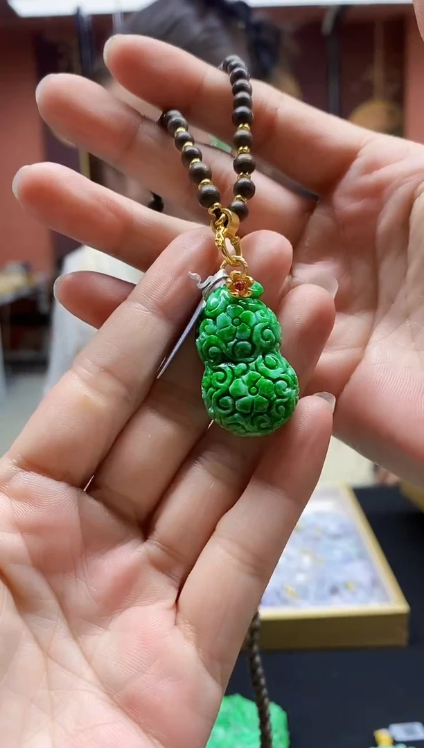颈饰未镶嵌翡翠翡翠吊坠