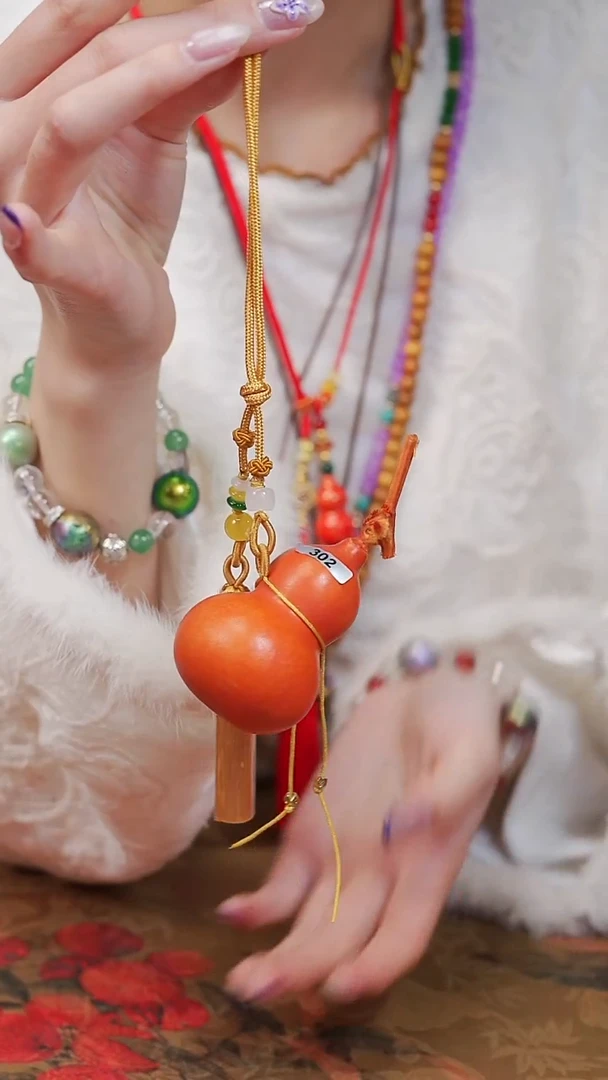 302漆艺工艺小葫芦9.9