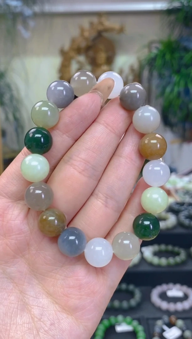 未镶嵌手串和田玉卡12