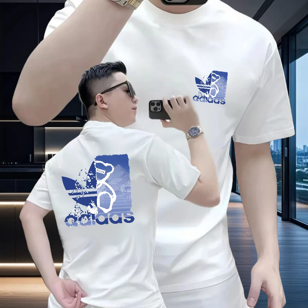 一折专区 | 奥莱专柜 |纯棉短袖T恤男女夏季2025新款情侣宽松上衣