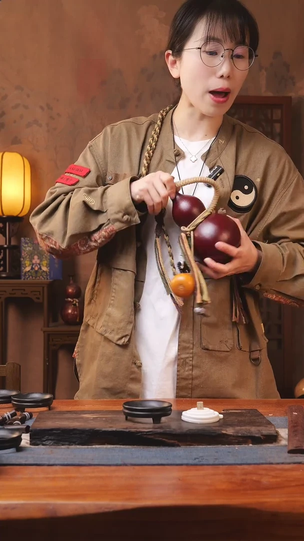 【闪购商品】302A号精品大漆葫芦防腐防渗装水茶酒