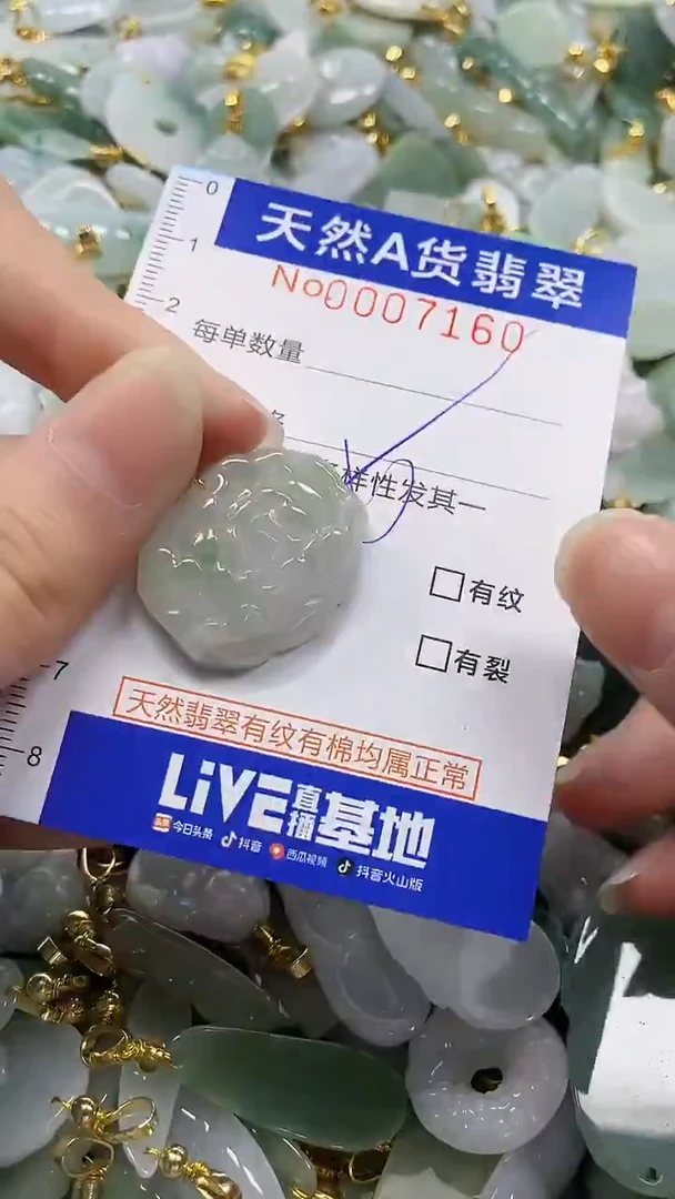 颈饰未镶嵌翡翠纯天然a货翡翠