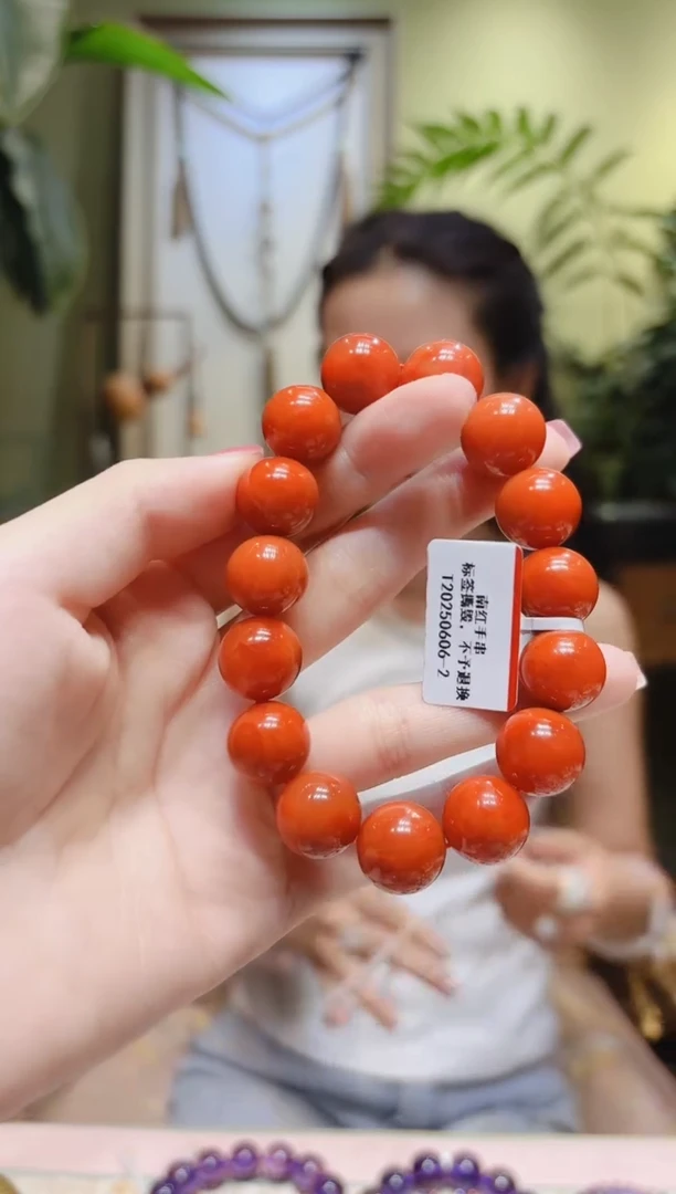 南红玛瑙手串未镶嵌南红手串T0606-2多样性发货