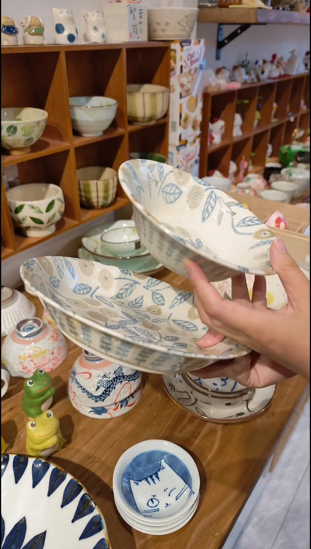 瓷片开播福利 花野听春中钵+大盘