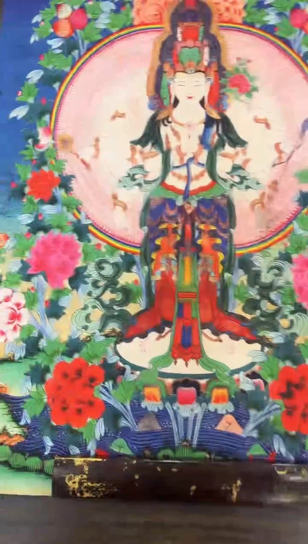 卷轴画唐卡+TK16014