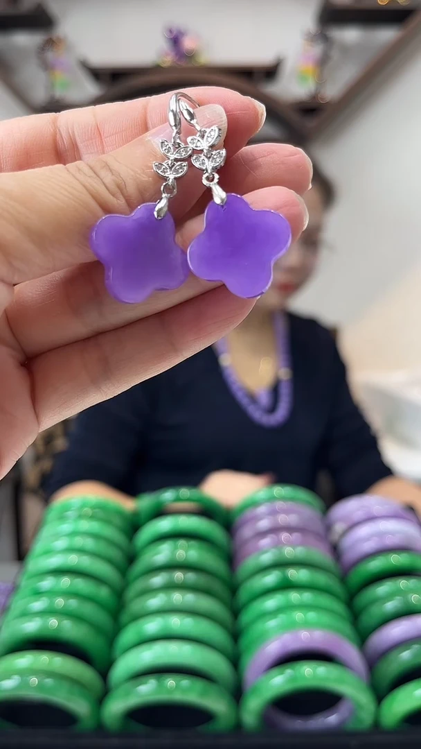 【闪购商品】砖雕闪8 手工雕刻耳坠