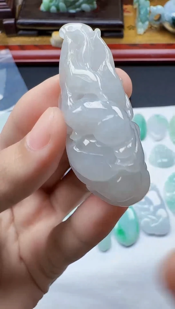 吊坠(不含链)未镶嵌翡翠1