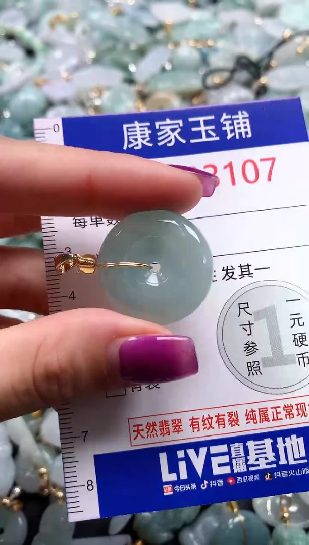 颈饰未镶嵌翡翠3107