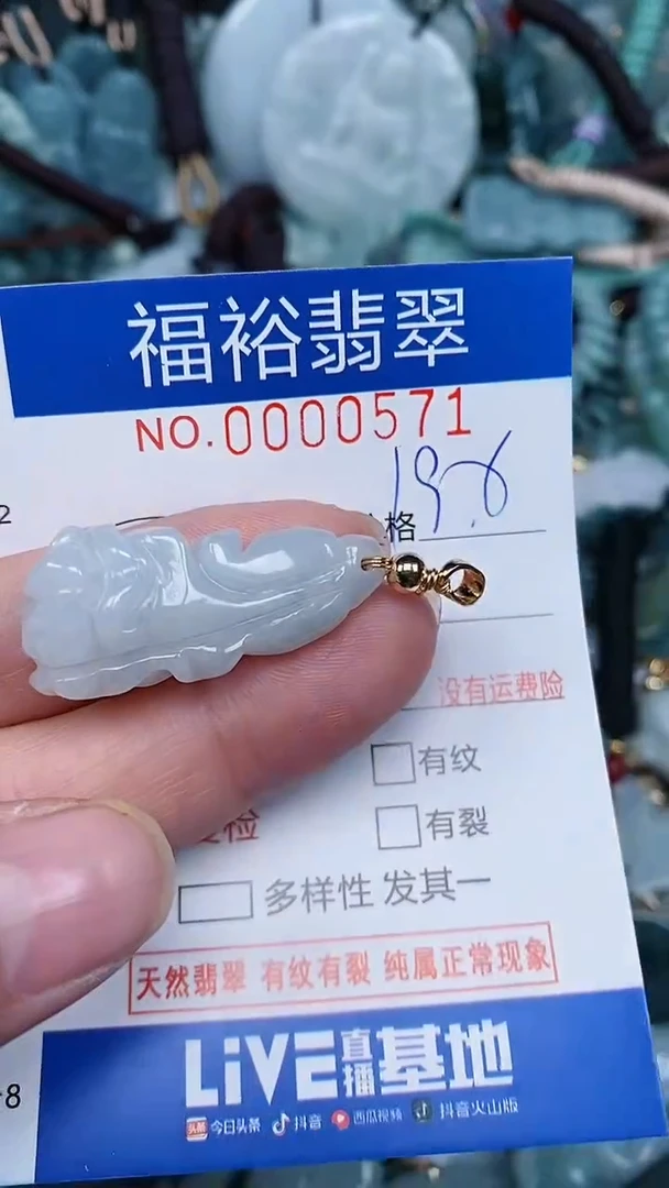 【闪购商品】翡翠颈饰未镶嵌...0000571