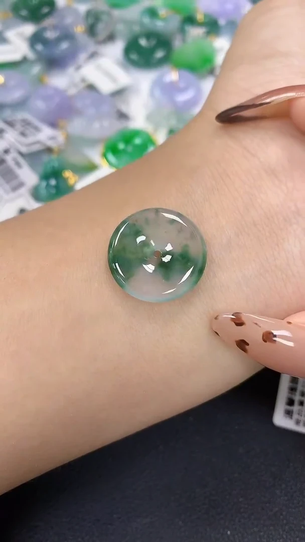 颈饰未镶嵌翡翠a货假一赔三支持复检百元上9元证书费自理