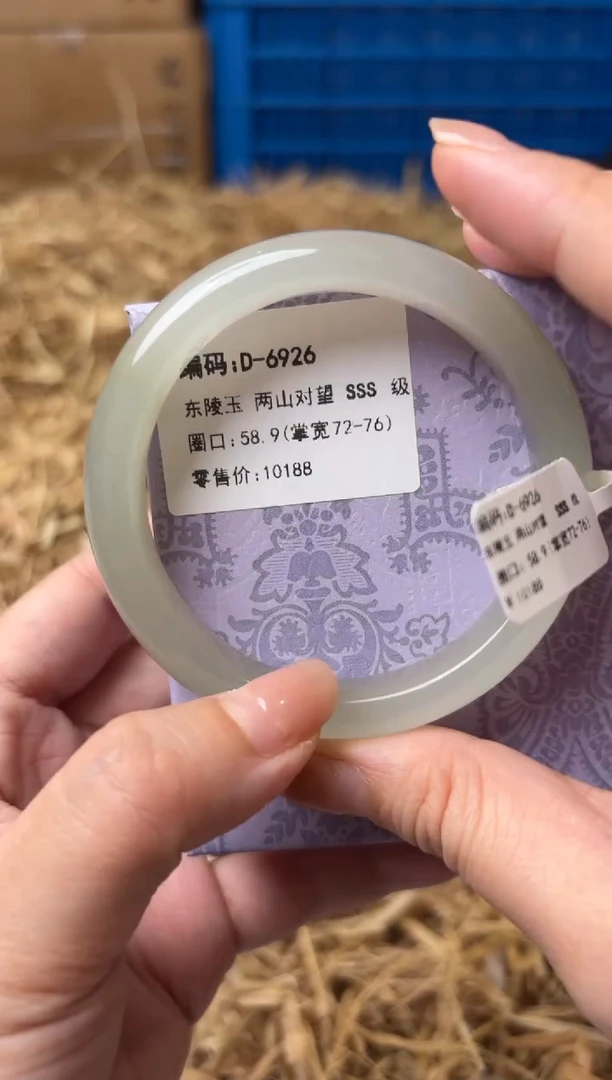 未镶嵌手镯石英质玉D-6926-58.9