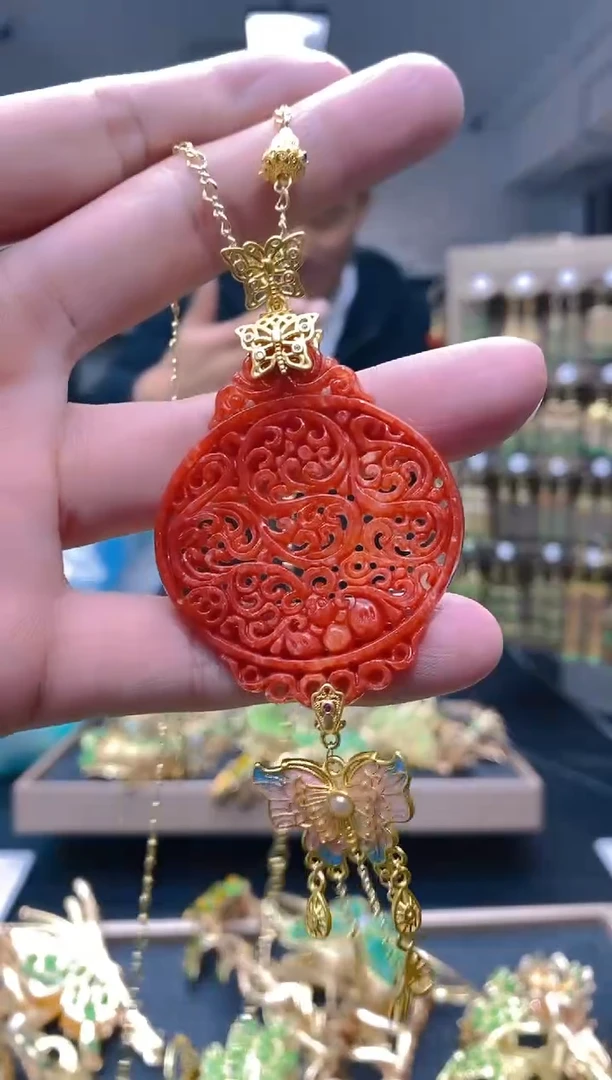 【闪购商品】翡翠耳饰合金73翡翠锁骨链