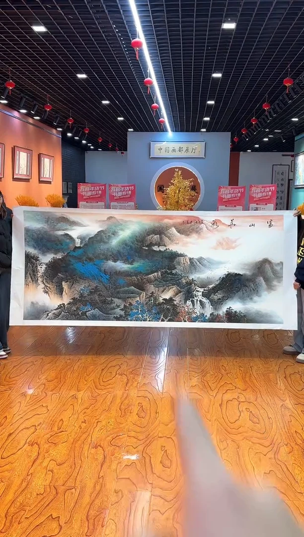 【闪购商品】国画周建真老师亲笔绘画作品29-72