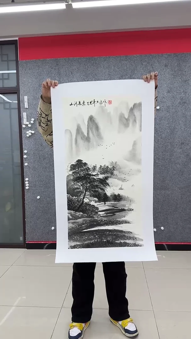 【闪购商品】国画梁东安手绘国画