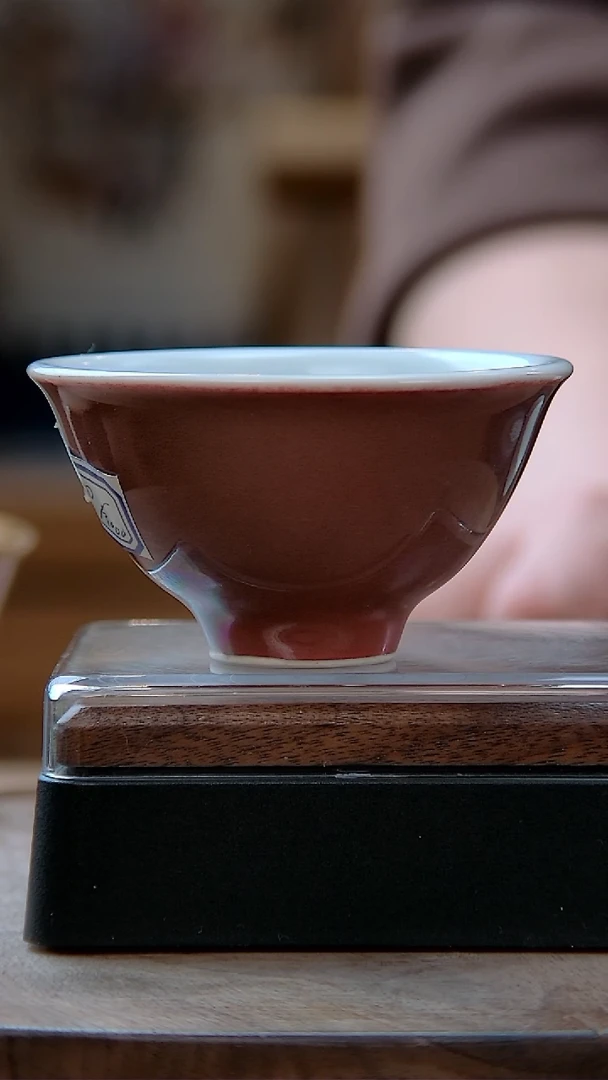 【闪购商品】石桥茶杯红色。。。。。。