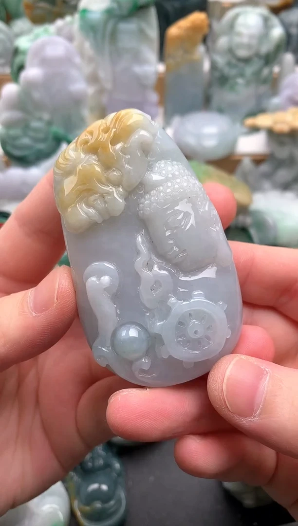 吊坠(不含链)未镶嵌翡翠1