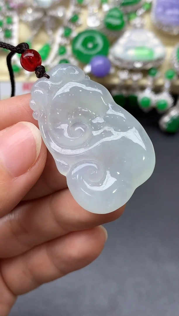 颈饰未镶嵌翡翠85-中国好珍宝