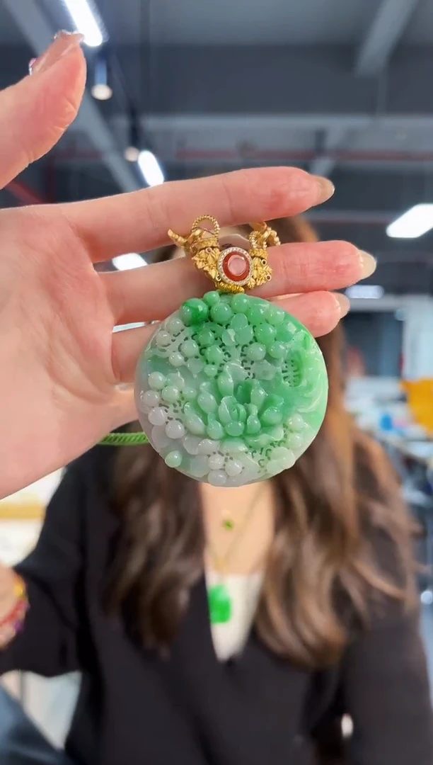 【闪购商品】翡翠颈饰未镶嵌缅料A货/支持复检/一件