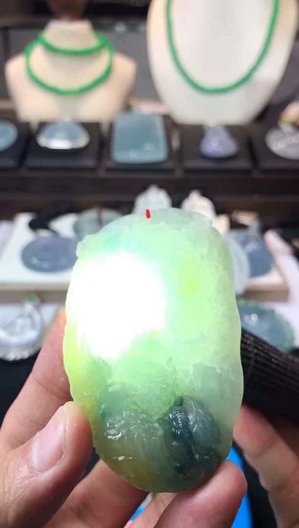 未镶嵌定制翡翠童***～  5004毛货不退不换