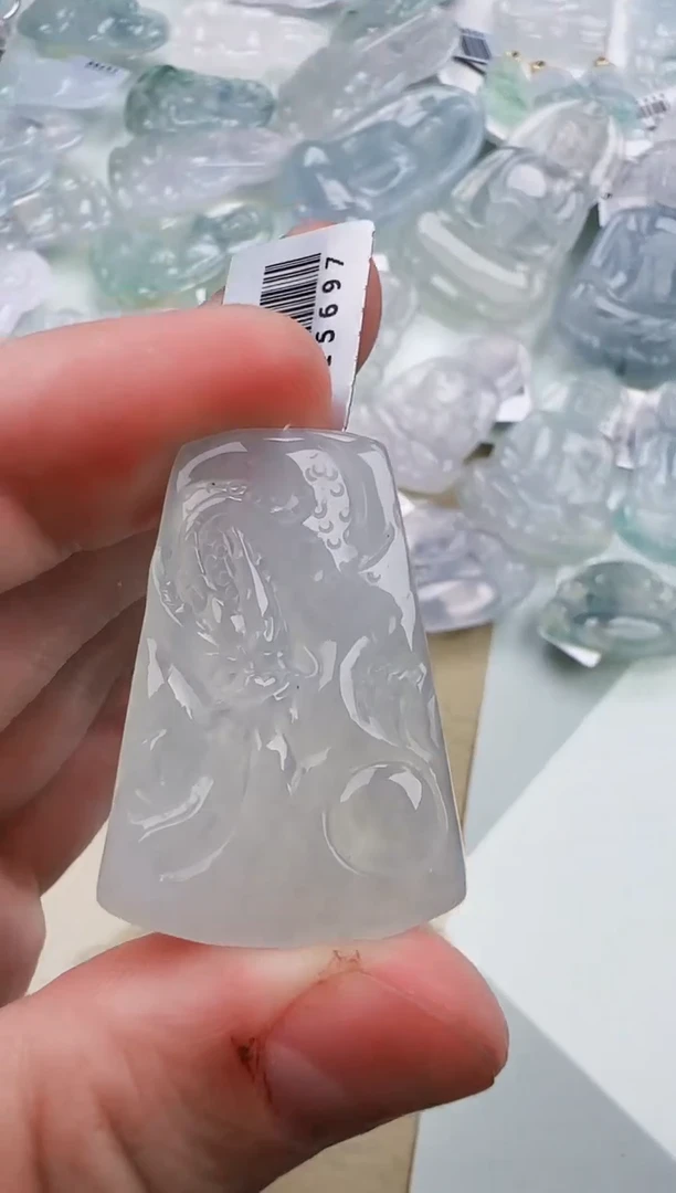 颈饰未镶嵌翡翠缅甸翡翠a货