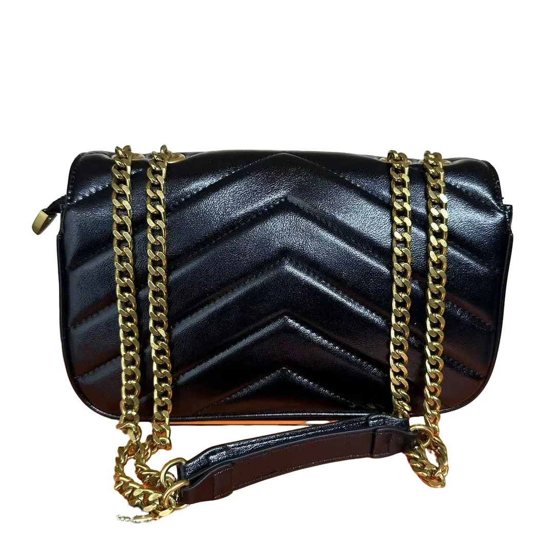 OUSHE欧奢M1—黑色高级手工女包