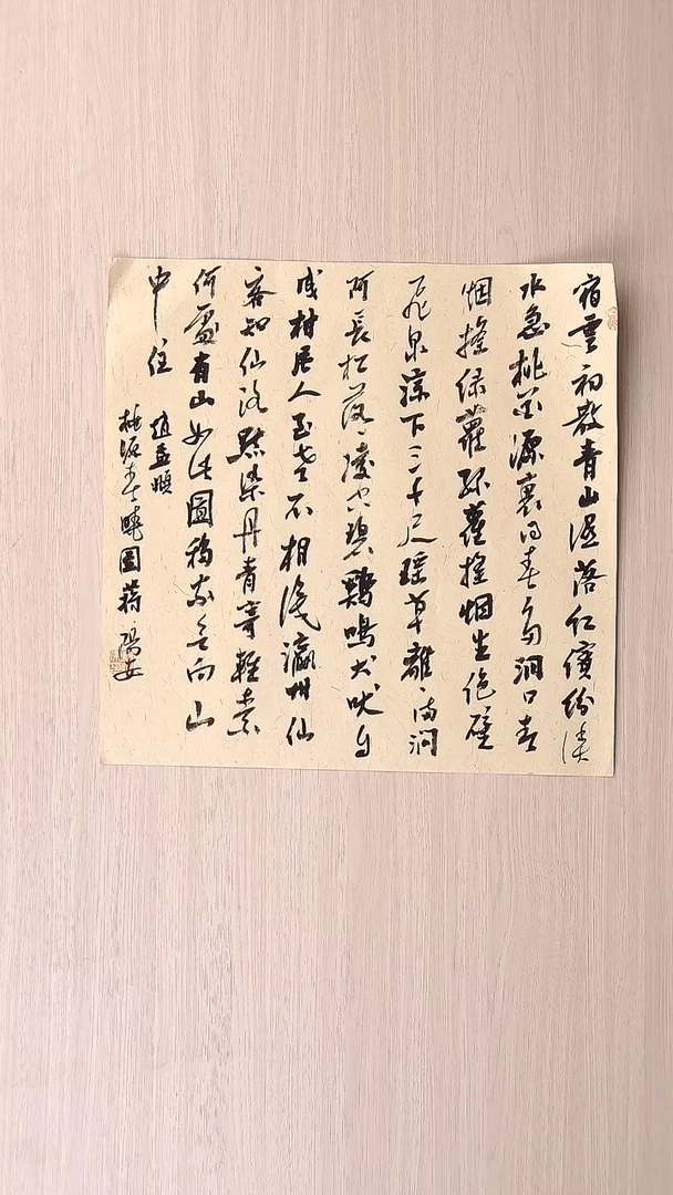 书法蒋阳安 陕西西安34*34