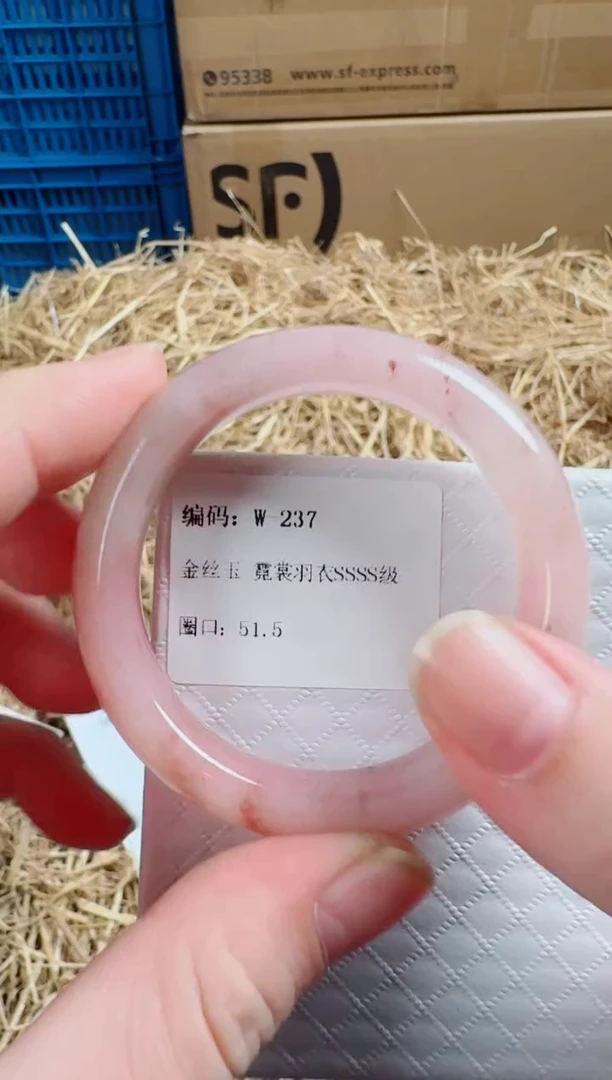 未镶嵌手镯石英质玉W-237