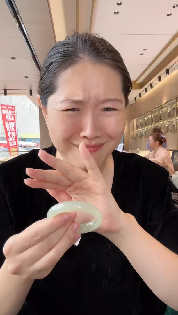 未镶嵌手镯和田玉柠**?雅晴镯55